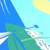 Casapueblo original screenprint 1990 signed carlos paez vilaro 1923 2014