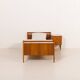 Danish mid century teak bed, 1960s