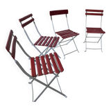 Chaises jardin vintage