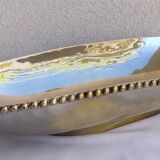 Studded silver metal basket