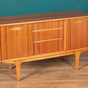 Retro Walnut 1960s Jentique Short Sideboard