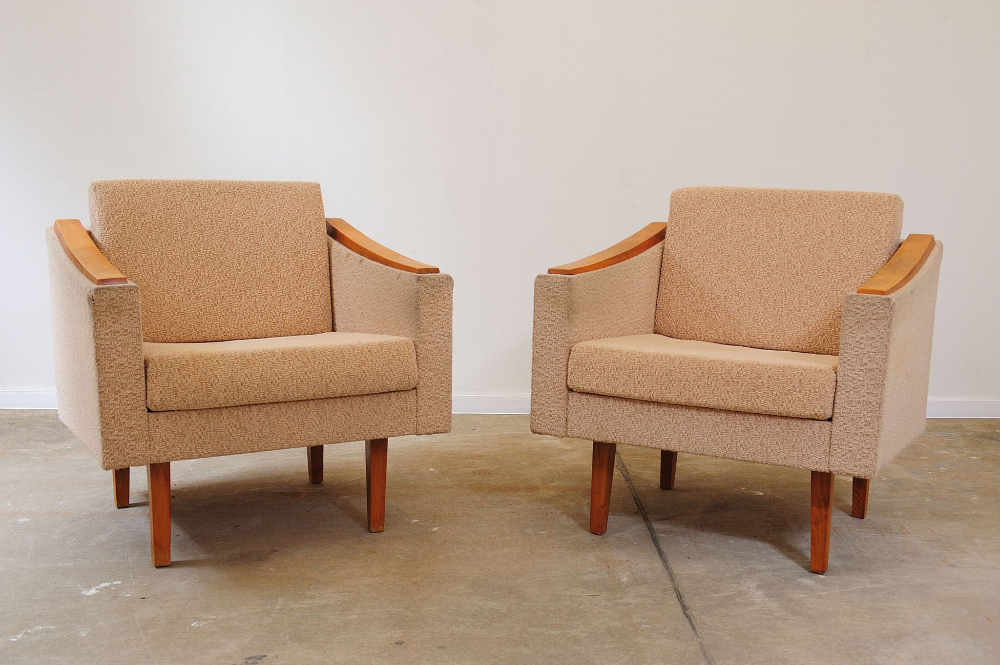 Paire de fauteuils années 1970 Tchécoslovaquie
