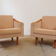 Paire de fauteuils années 1970 Tchécoslovaquie