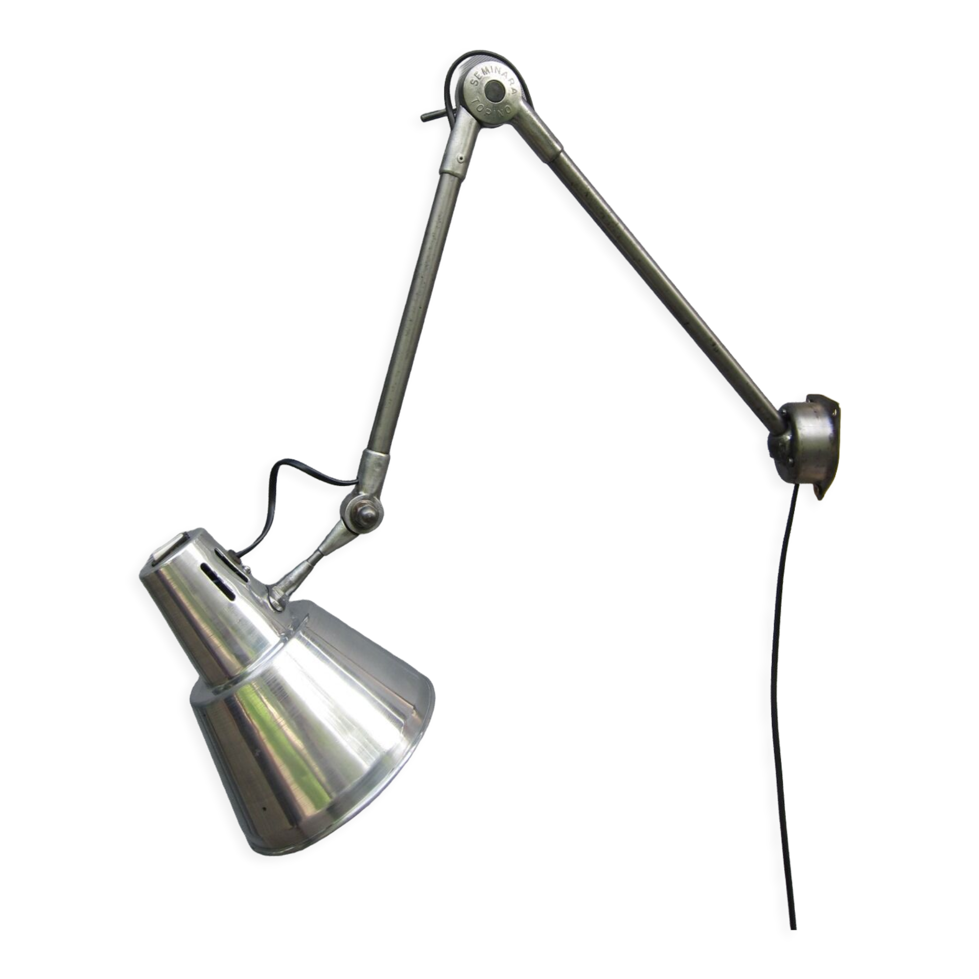 Workshop wall lamp 2 arms SEMINARA Italy