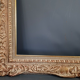 Old frame Montparnasse carved wood patinated 79x68 cm foliage 61x50.7 cm SB