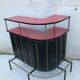 Corner bar and 2 stools from the 60s/ 70