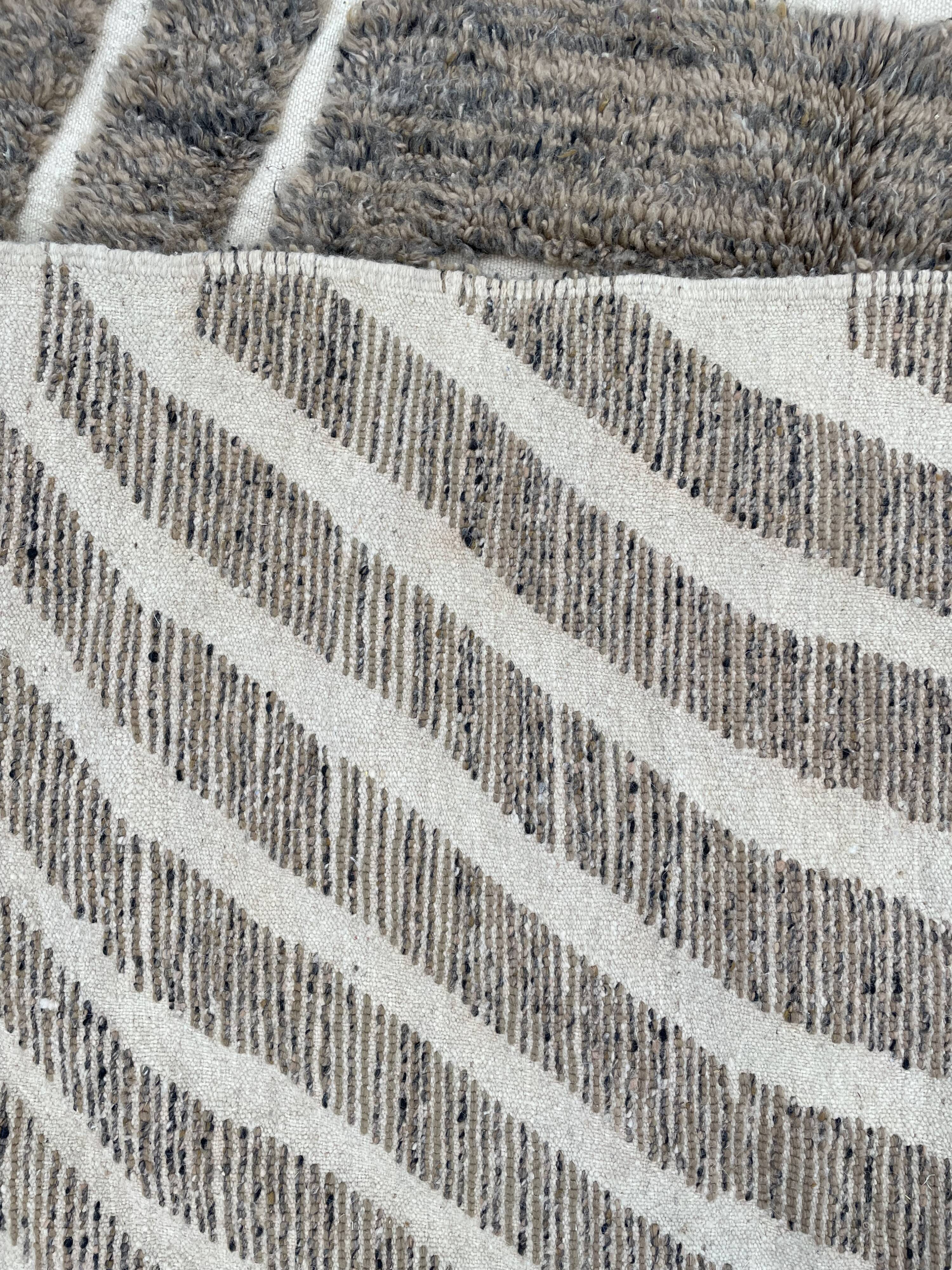 Contemporary berbere rug beni ouarain, 180x270 cm