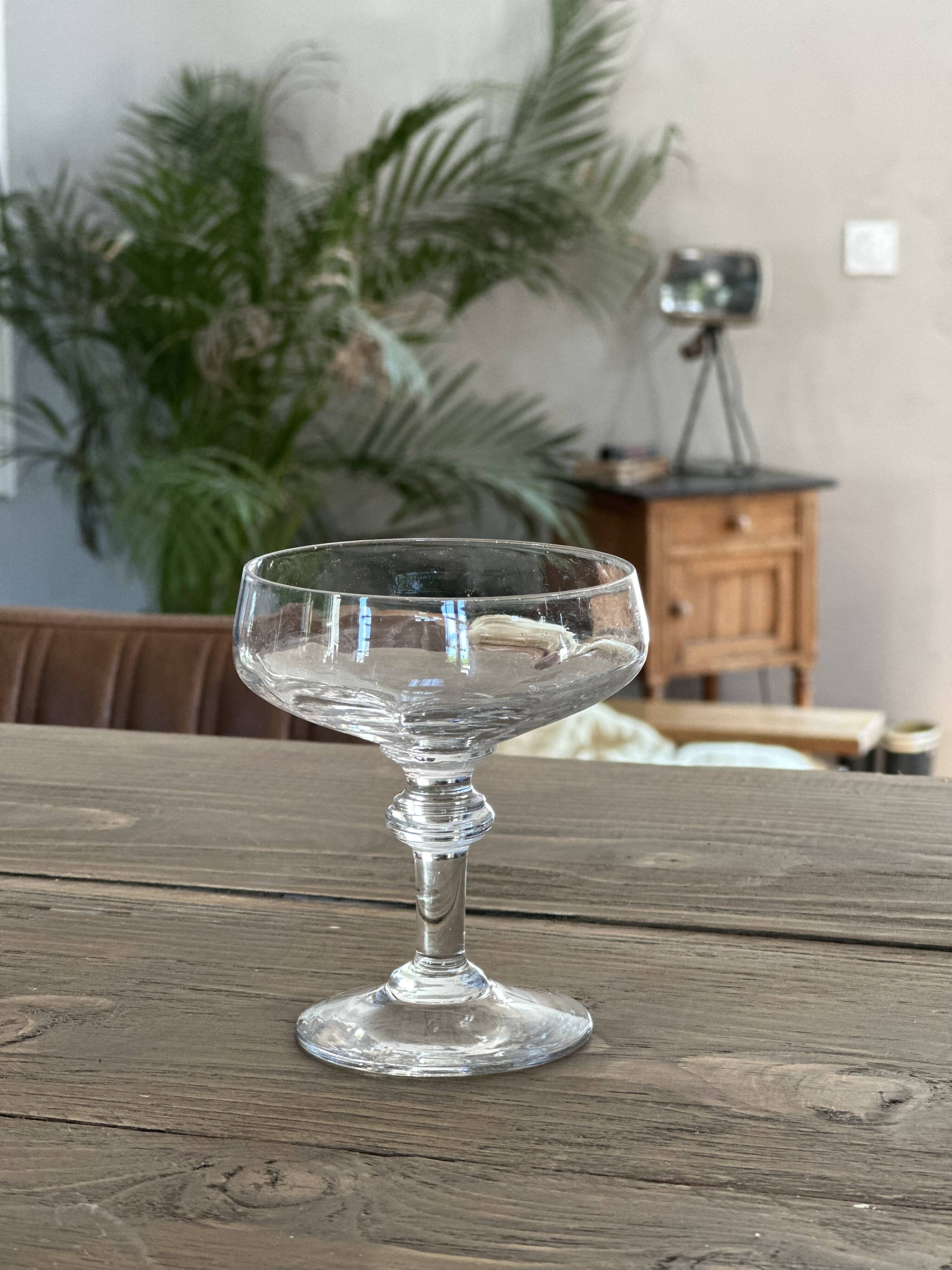 Nipple-shaped champagne glasses