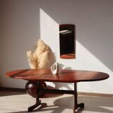 Oval teak dining table - 6 to 8 people - Fresco model - G Plan