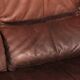 Patinated leather sofa by Gerard van den Berg for Montis, Netherlands, 1970s
