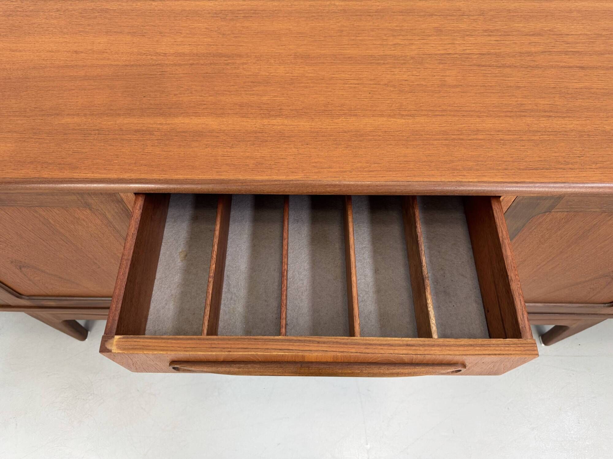 Vintage "Fresco" sideboard by G-Plan, design by V. Wilkins, from the 1960s.