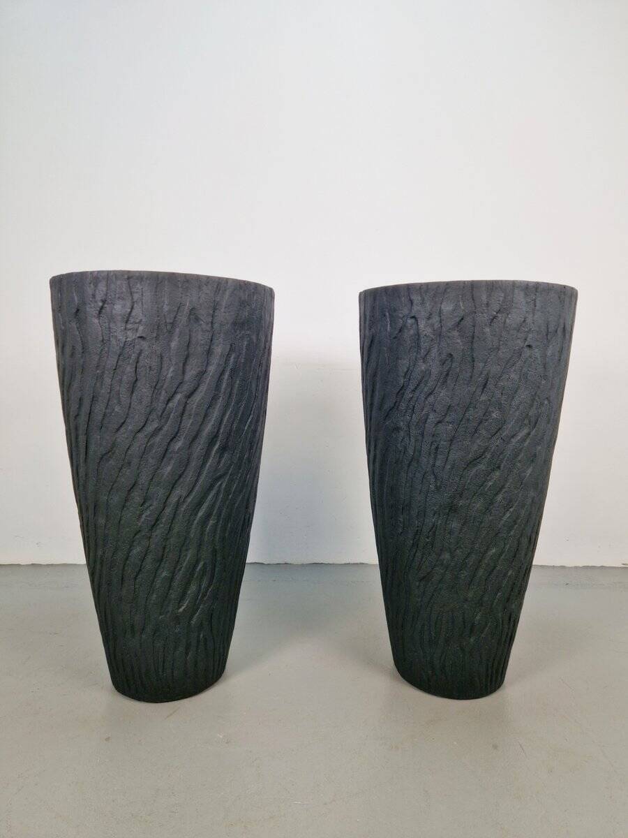 Large Handmade Talon Floor Vases or Planters, 2000s, Set of 2