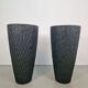 Large Handmade Talon Floor Vases or Planters, 2000s, Set of 2