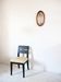Miroir ovale en bois d'artisan 28x49cm