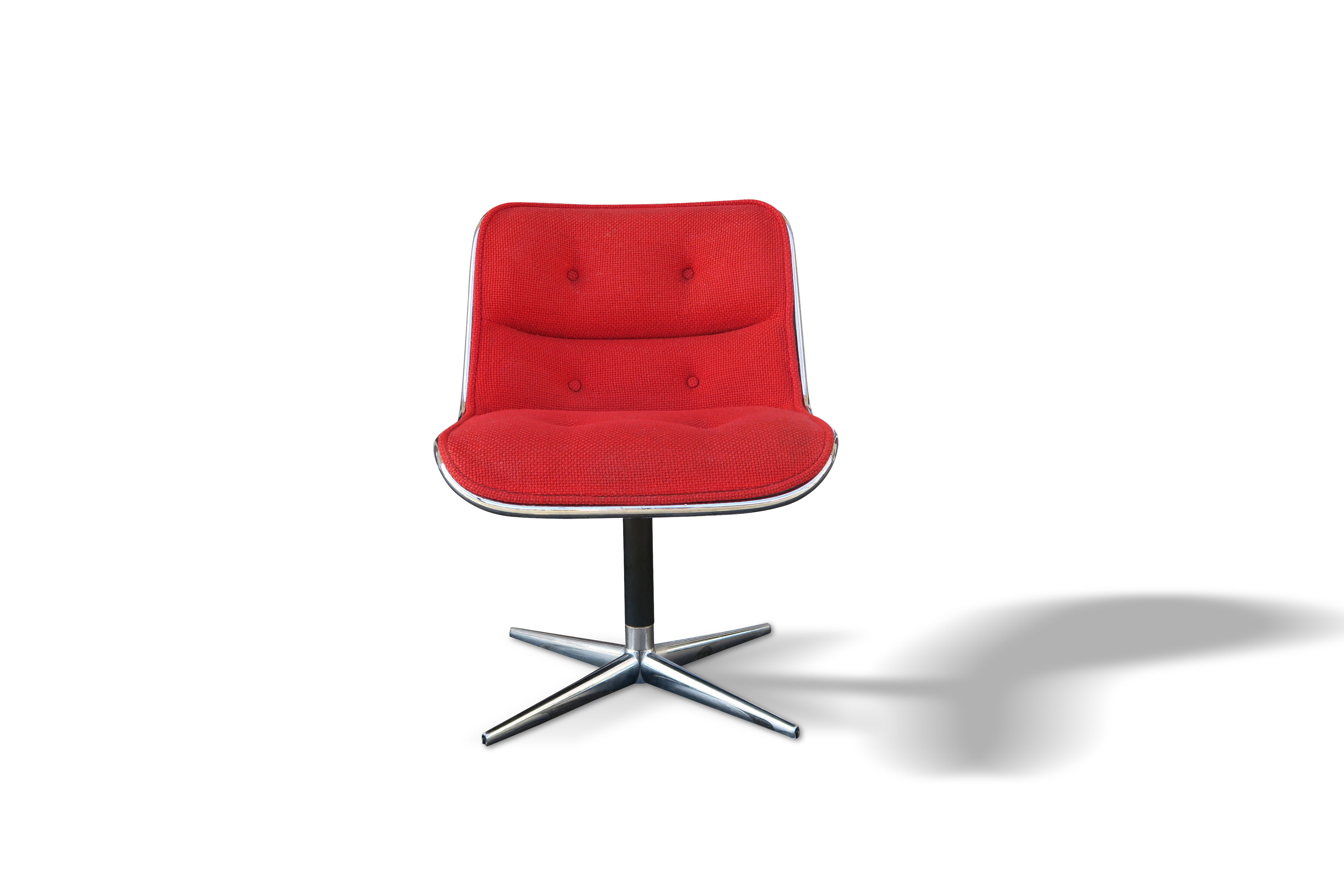 Armchair by Charles Pollock for Knoll 1st edition