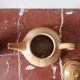 Chinese terracotta teapot, tea service