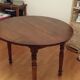 Table ronde Louis Philippe avec rallonge