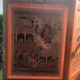 Asian lacquer screen