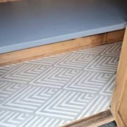 Art Deco buffet in oak and anthracite.