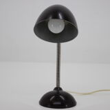 1950s bakelite table lamp, czechoslovakia