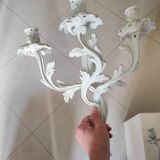 Pair of bronze light fixtures