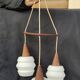 Chandelier suspension boomerang design Louis Kalff