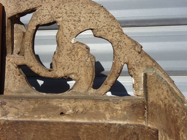 Très ancien miroir style Louis XVI