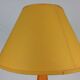 Lampe Olivier Villatte bois orange années 80