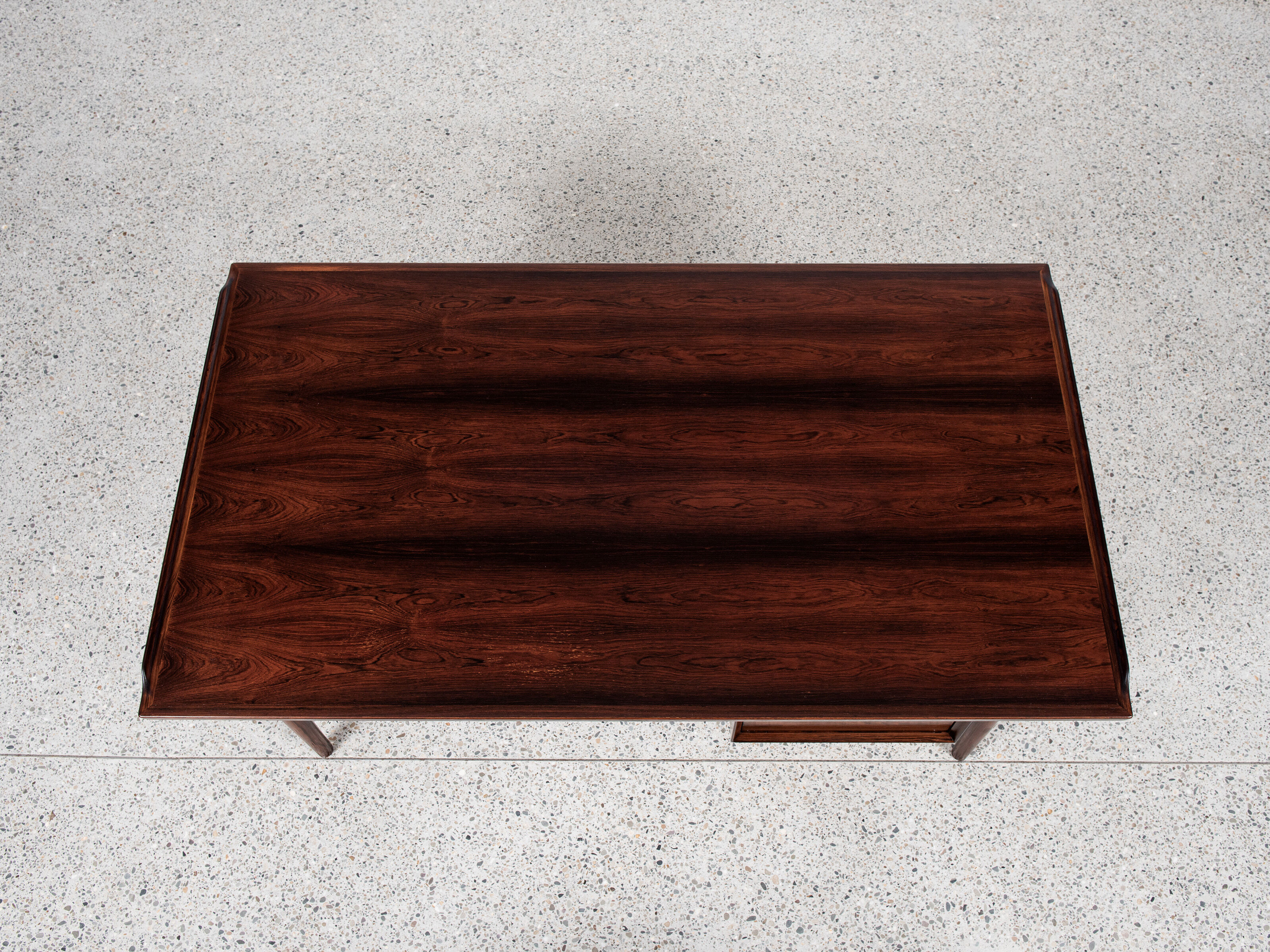 Midcentury Danish desk in rosewood by Arne Vodder for Sibast 1960s