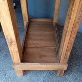 90cm old solid wood workbench