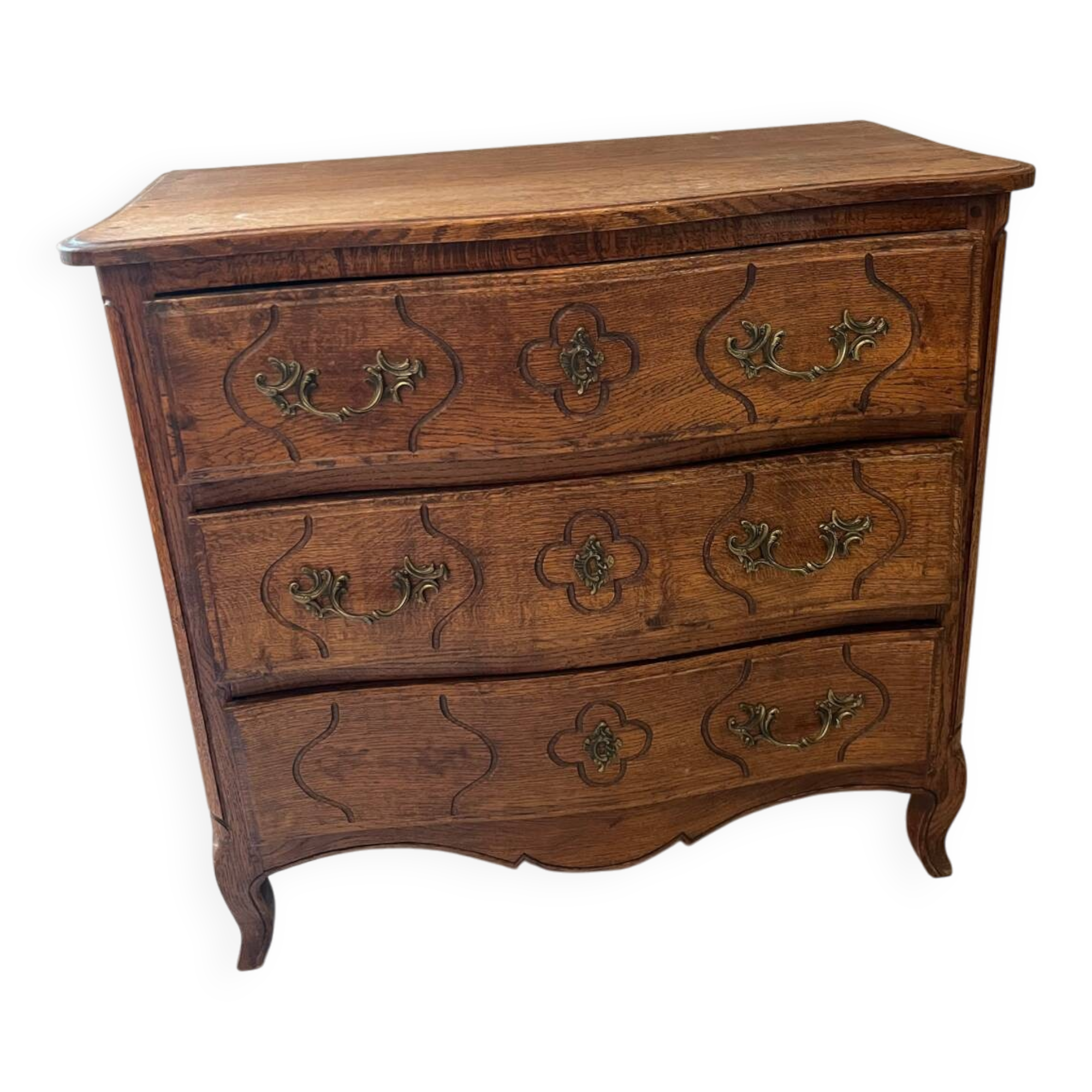 Antique oak chest of drawers