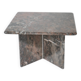Table basse en marbre véritable vintage des années 1970