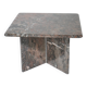 Table basse en marbre véritable vintage des années 1970