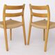 Set of 6 Niels Otto Møller Model 84 Dining Chairs in Oak | Danish Vintage