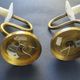 Pair of vintage wall candle holders