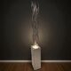Vintage 2000s Quasar Holland Floor Lamp - Sculptural Stainless Steel