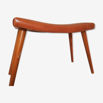 Brown skai stool