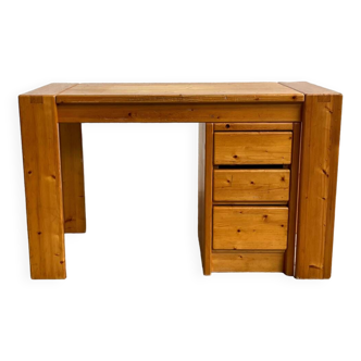 Solid pine desk from the 70s