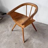Petite chaise Baumann année 60