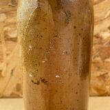 Antique kessel wasser stoneware glazed brown vintage bottle