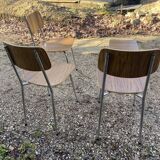 Formica chairs with stool