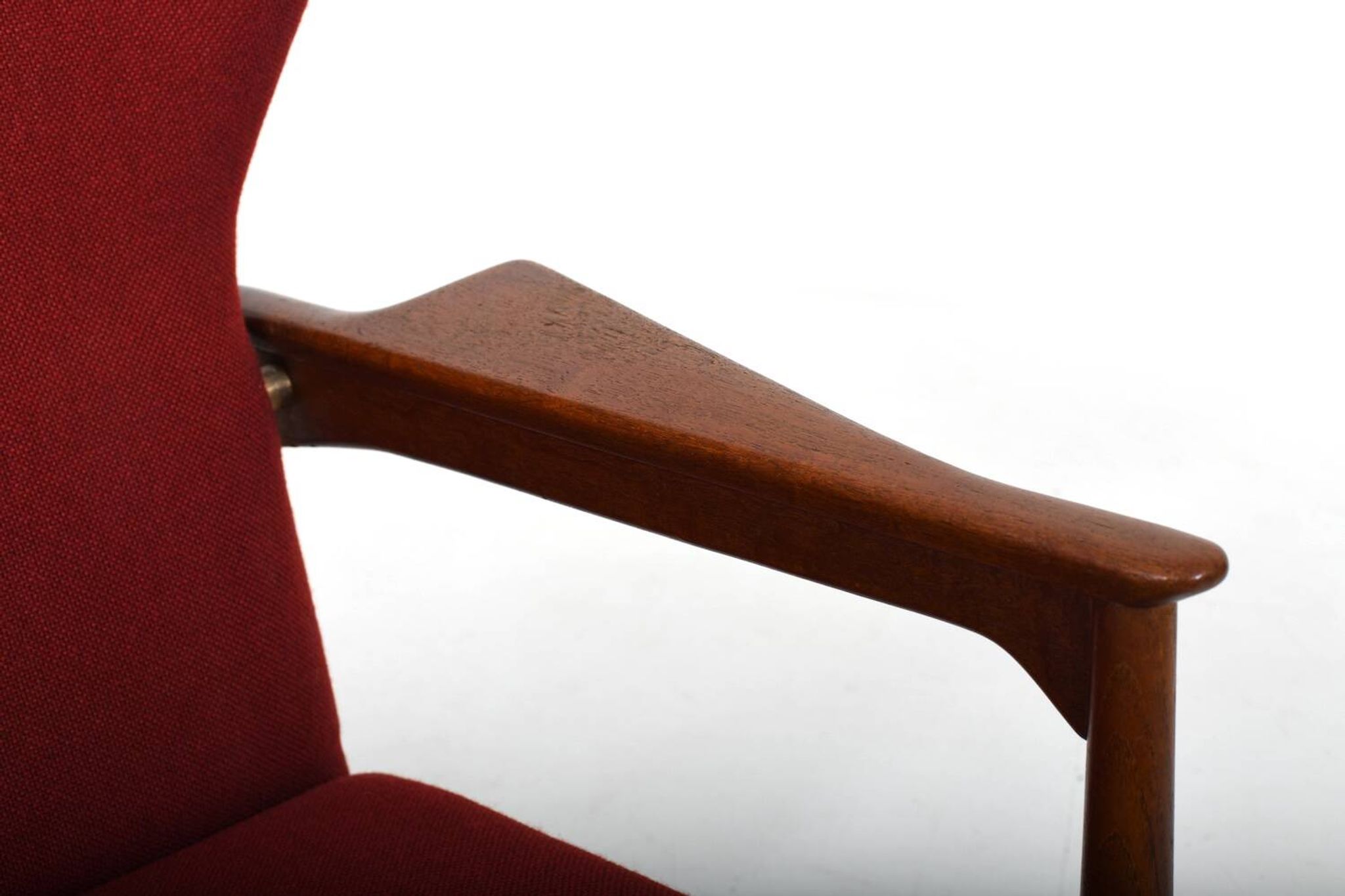 Fauteuil inclinable Cloud Master en teck Ib Kofod-Larsen 1950