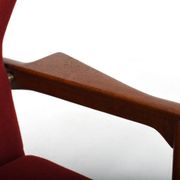 Fauteuil inclinable Cloud Master en teck Ib Kofod-Larsen 1950