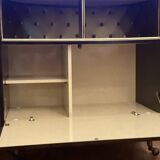 Vintage rolling bar cabinet