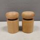 Salt and pepper grinders/mills designed by Nissen Denmark in the 1970-80s