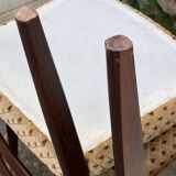 Lot of 6 vintage Scandinavian chairs from the 1950s in rosewood.