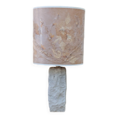 Grande lampe en pierre