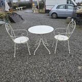 Salon de jardin en fer forgé