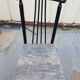 Series of 4 designer chairs 1980