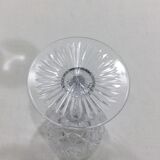 Saint Louis - 6 White Wine Glasses Gavarni Model